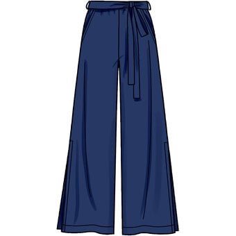 New Look Flared Trousers Sewing Pattern N6691 (6-18) image number 4