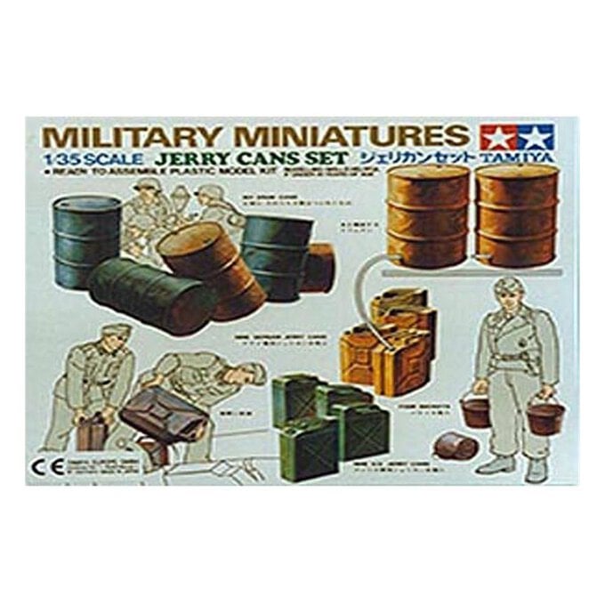 Tamiya Jerry Cans Model Kit 1:35 image number 1