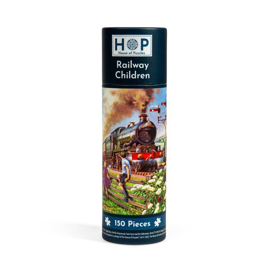 House of Puzzles Railway Children Jigsaw Puzzle Tube 150 Pieces image number 1