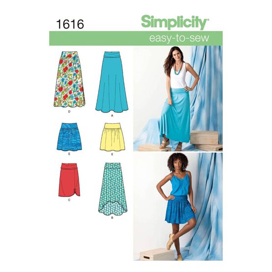 Vogue Women's Dress Sewing Pattern V1616 (E5 14-22) image number 1