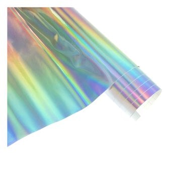 Holographic Glossy Permanent Vinyl 12 x 48 Inches image number 3