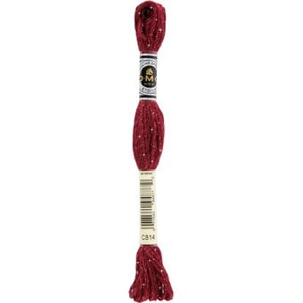 DMC Dark Red Mouline Etoile Cotton Thread 8m (C814) image number 3
