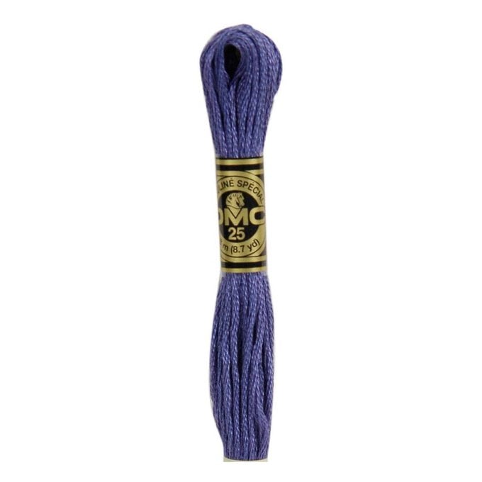 DMC Purple Mouline Special 25 Cotton Thread 8m (032) image number 1