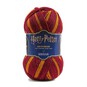 Sirdar Harry Potter Gryffindor Self-Striping Scarf Yarn 300g image number 1