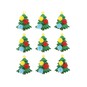 Christmas Tree 3D Stickers 9 Pack image number 1
