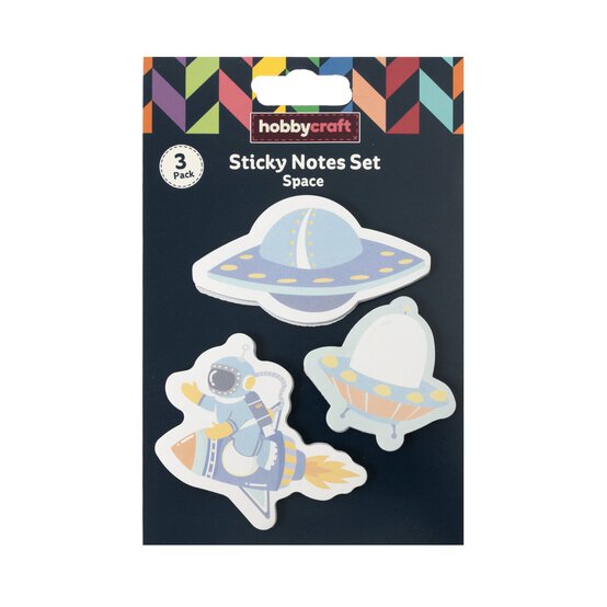 Space Sticky Note Pads 3 Pack  image number 4