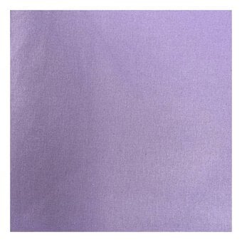 Lilac Cotton Homespun Fabric by the Metre image number 2