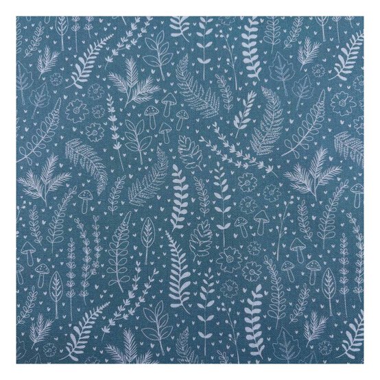 Langdale Valley Blue Baysbrown Wood Cotton Fabric by the Metre image number 2