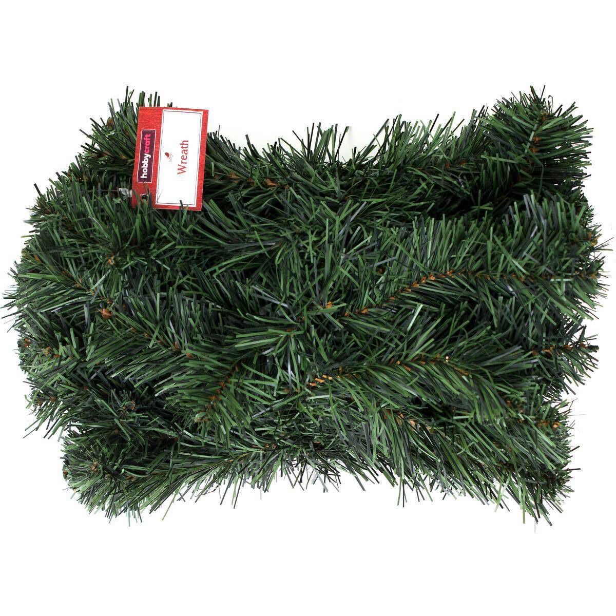 Artificial Pine Tree Christmas Garland 182cm Hobbycraft