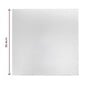 Silver Square Double Thick Card Cake Board 12 Inches image number 3