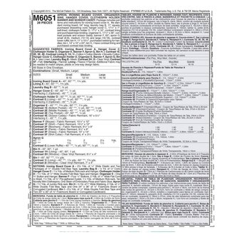 McCall's Home Decor   Sewing Pattern M6051 (OSZ)