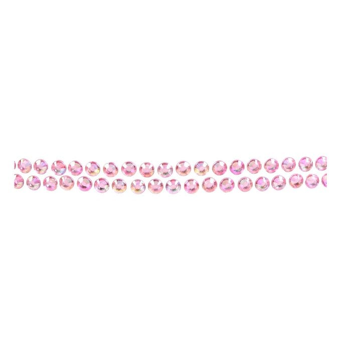 Pink Adhesive Gems 399 Pack image number 1