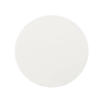 White Round Double Thick Card Cake Board 10 Inches