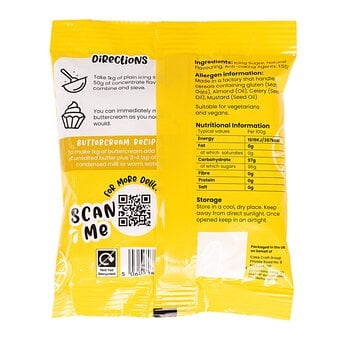 Ingenious Edibles Lemon Drizzle Flavoured Icing Sugar 50g