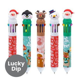 Assorted Christmas 10-Colour Pen