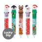 Assorted Christmas 10-Colour Pen image number 1