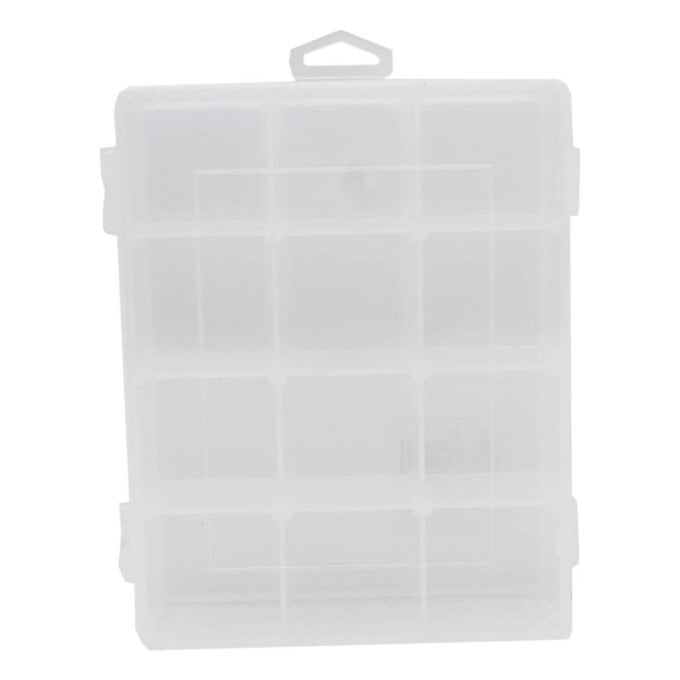 Clear Plastic Storage Box 19.5cm x 14.5cm image number 1