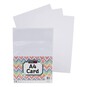 White Card A4 50 Pack image number 1