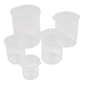 Mixed Pouring Cups 5 Pack