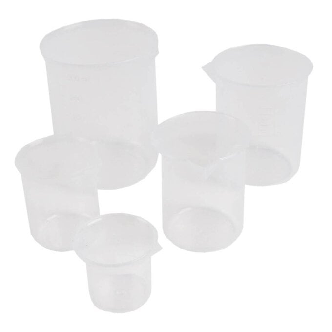 Mixed Pouring Cups 5 Pack image number 1