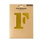 Extra Large Gold Foil Letter F Balloon image number 3