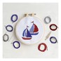 Sailing Boat Cross Stitch Kit 20cm image number 2