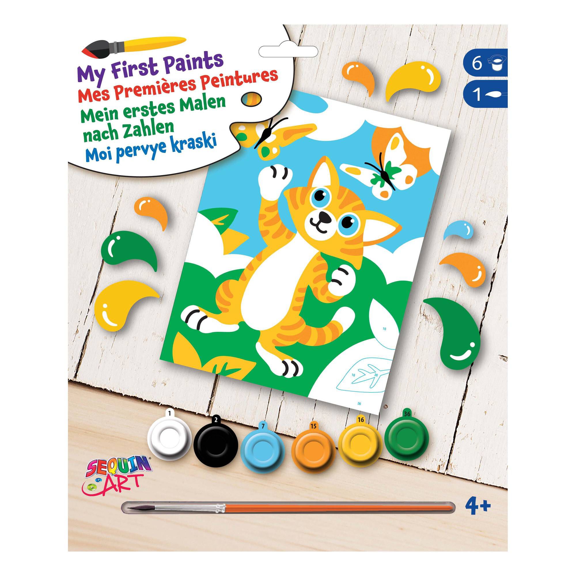 My First Paints Kitten Hobbycraft