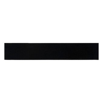 Trimits Black Velvet Ribbon by the Metre 25mm