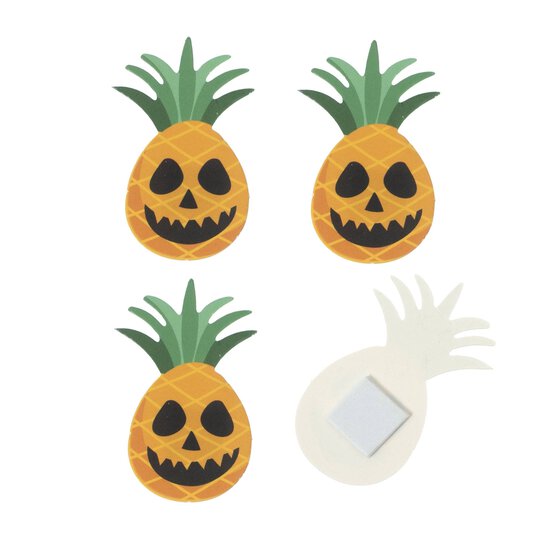 Halloween Pineapple Card Toppers 4 Pack  image number 3