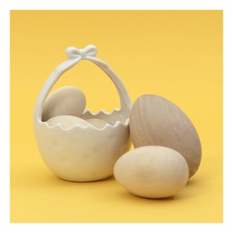Wooden Eggs 7 Pack 