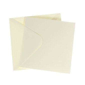 Ivory Cards and Envelopes 6 x 6 Inches 50 Pack image number 2