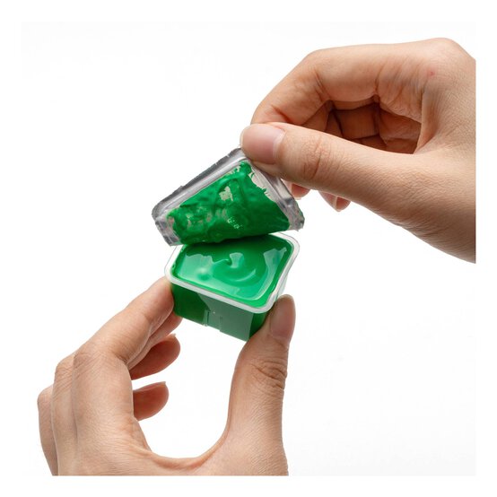 HIMI Blue Jelly Cup Gouache Set 30ml 24 Pack  image number 5