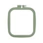 Plastic Rectangle Embroidery Hoop 20.5cm x 18cm image number 1