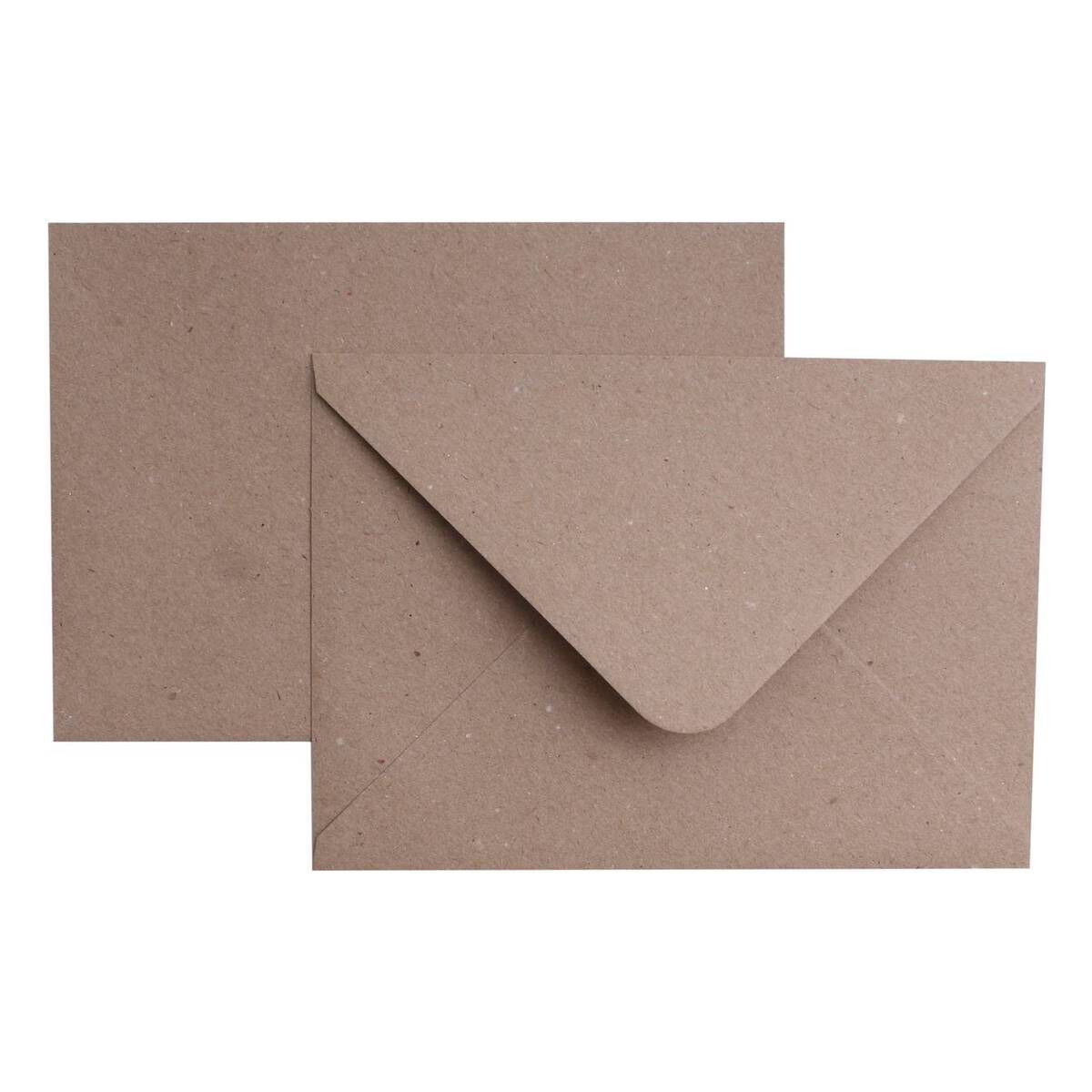 Kraft Envelopes 5 x 7 Inches 50 Pack Hobbycraft