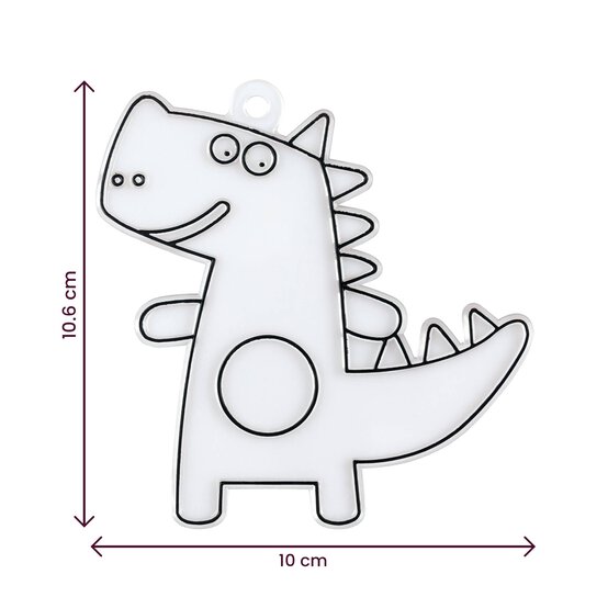 Dinosaur Plastic Suncatcher image number 6