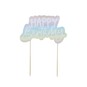 Eco Pastel Happy Birthday Cake Topper image number 3