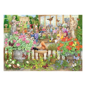 Ravensburger The Orangery Cafe Jigsaw Puzzle 1000 Pieces