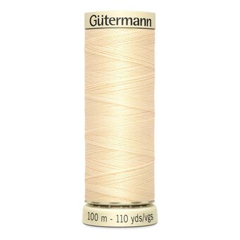 Gutermann Cream Sew All Thread 100m (610)