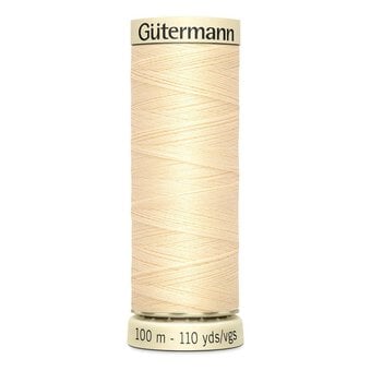 Gutermann Cream Sew All Thread 100m (610)
