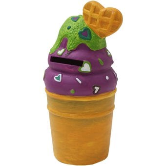 Paint Your Own Ice Cream Money Box image number 4