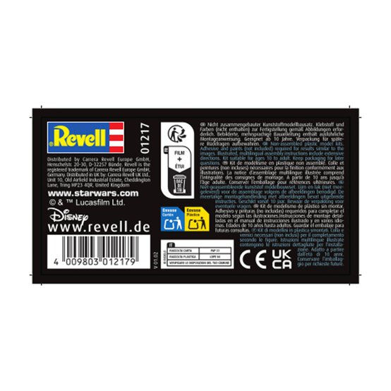 Revell Bandai First Order Special Forces TIE Fighter Model Kit 1:72 image number 7