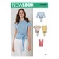 New Look Women's Wrap Top Sewing Pattern N6620 image number 1