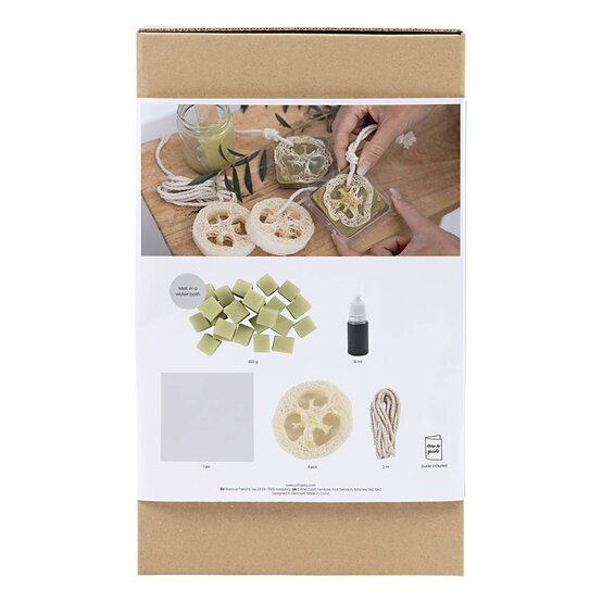 Olive Oil Soap Sponge Making Kit image number 4