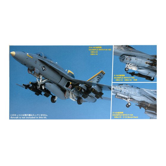 Hasegawa US Smart Bombs Aircraft Weapons Set VI 1:72 image number 2