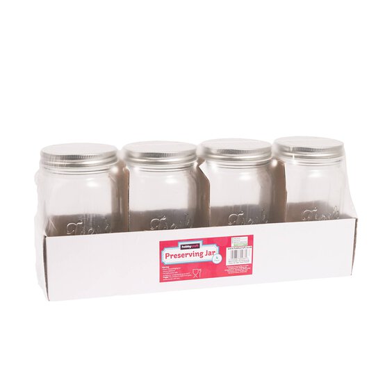 Preserving Glass Jar 913ml 4 Pack image number 6