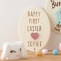 How to Make a Pyrography First Easter Plaque image number 1