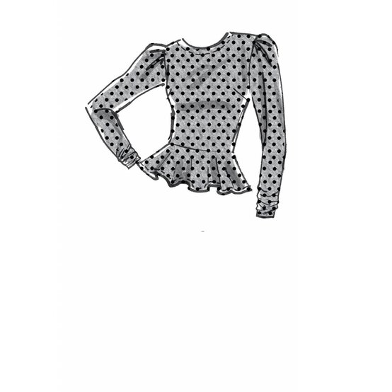 McCall&rsquo;s Portia Top Sewing Pattern M8113 (14-22) image number 3
