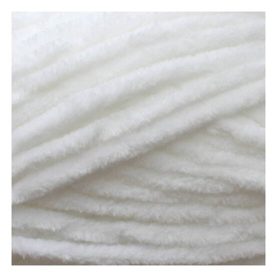 James C Brett White Flutterby Chunky Yarn 100 g image number 2