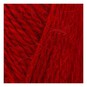 Knitcraft Dark Red Leader of the Pac Aran Yarn 100g image number 2