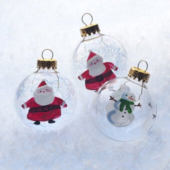 How to Make Painted Glass Baubles